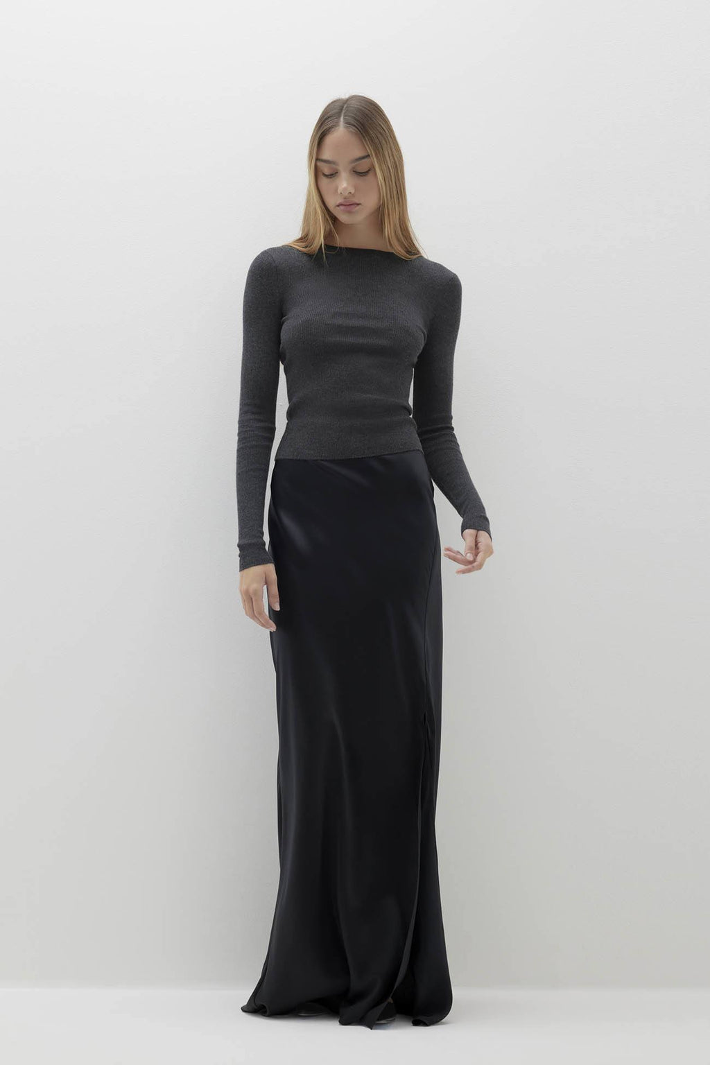 SIREN SILK MAXI SKIRT - Demo