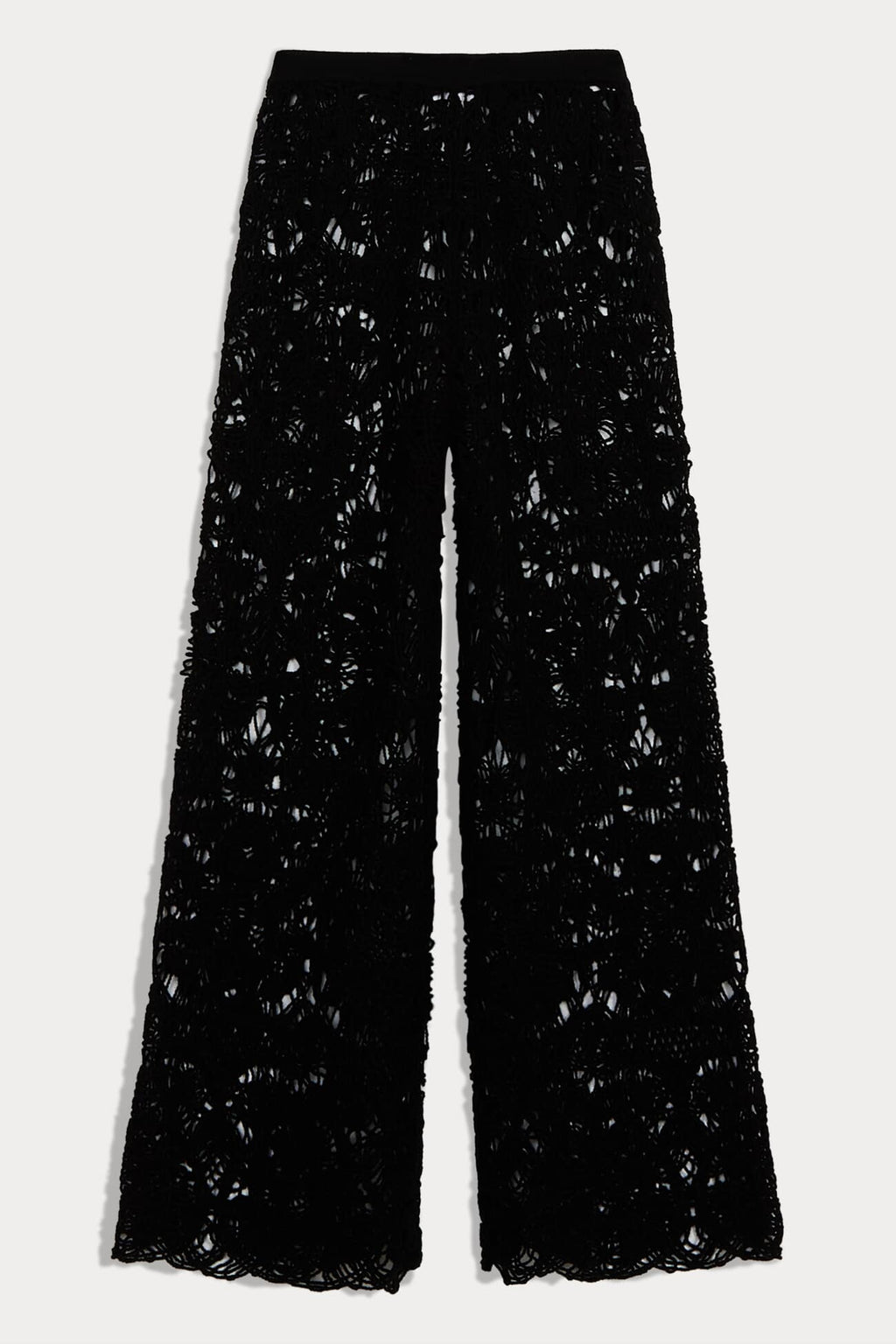 LORRAINE CROCHET CASHMERE BLEND PANT