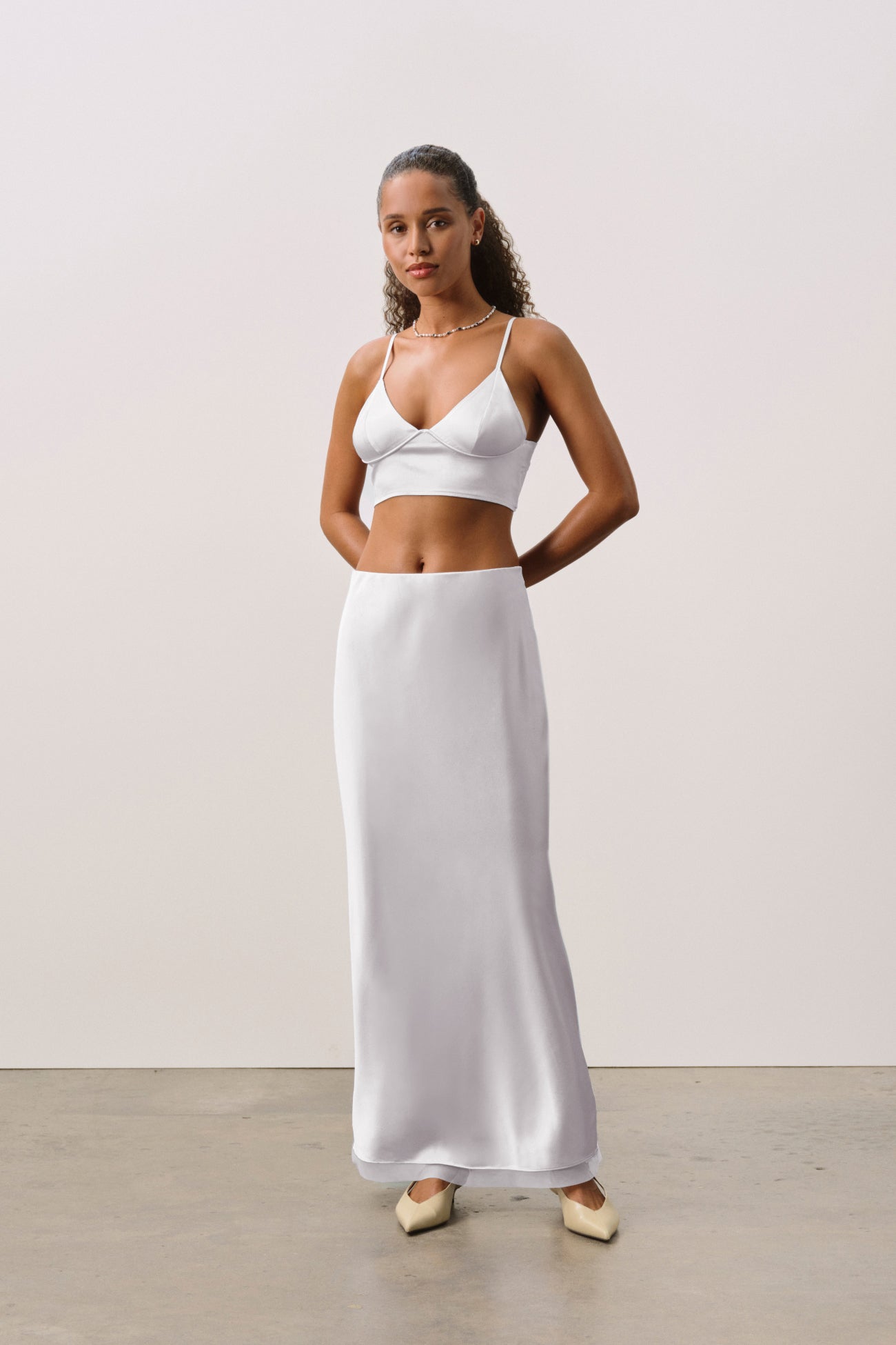 SASHA SILK BRALETTE