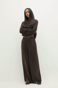 EVAN SILK WIDE LEG PANT | 30" INSEAM